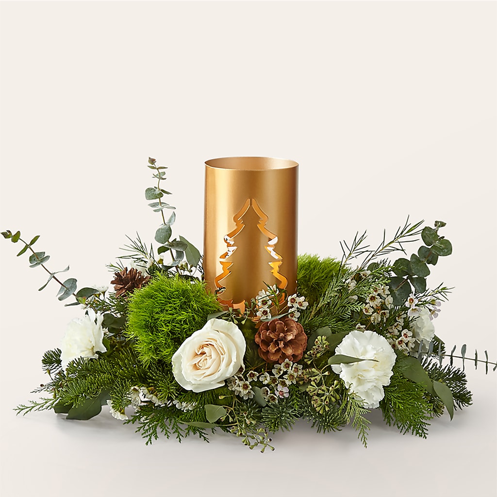 Chestnuts Roasting Centerpiece – Lupita Flowers, Novato CA