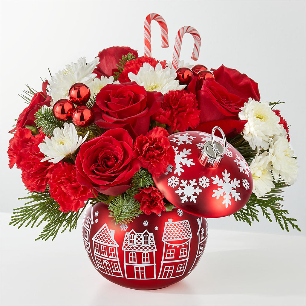 Cheer in the Air Ornament – Lupita Flowers, Novato CA