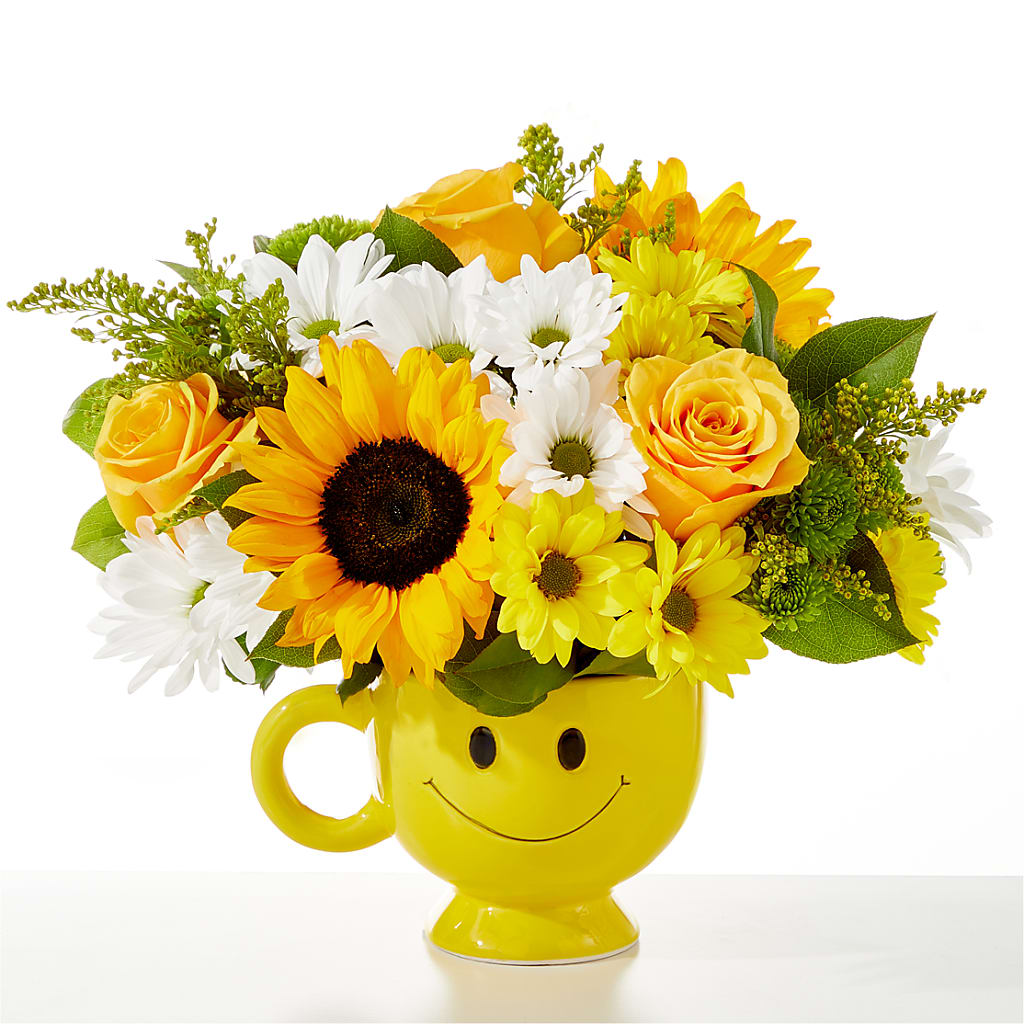 Be Happy Bouquet – Lupita Flowers, Novato CA