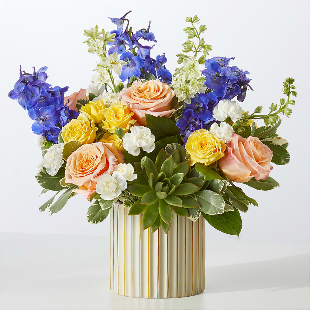 Cobalt Reverie Bouquet – Lupita Flowers, Novato CA