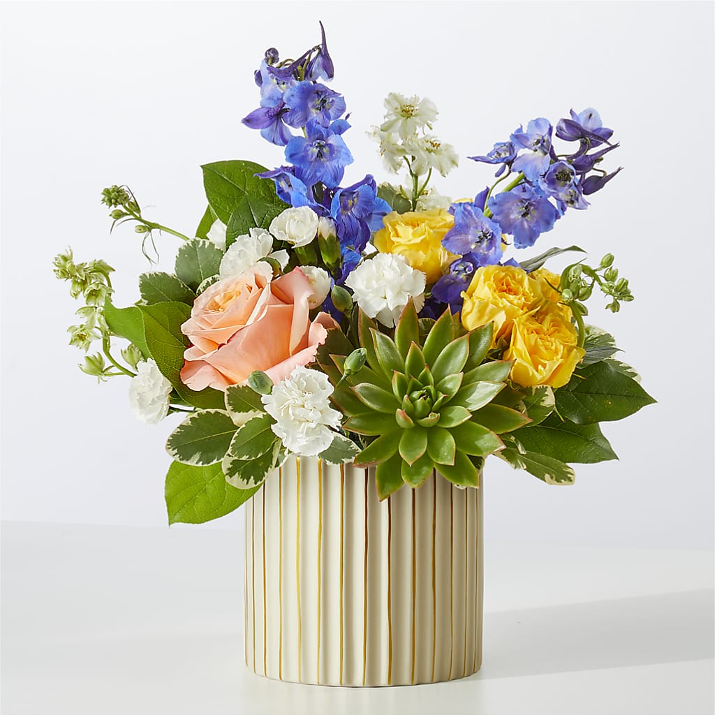 Cobalt Reverie Bouquet – Lupita Flowers, Novato CA