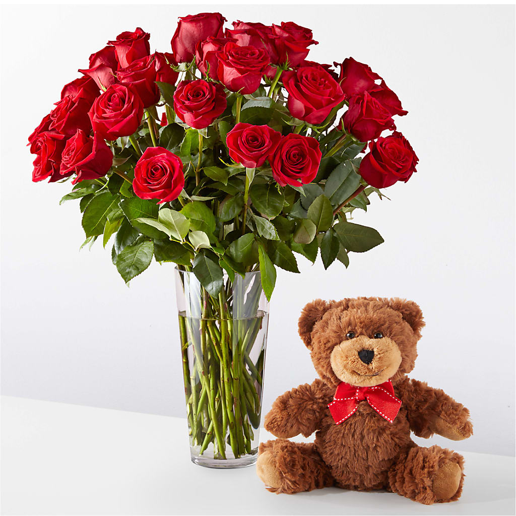 Romantic Long Stem Red Rose Bouquet Bundles – Lupita Flowers, Novato CA
