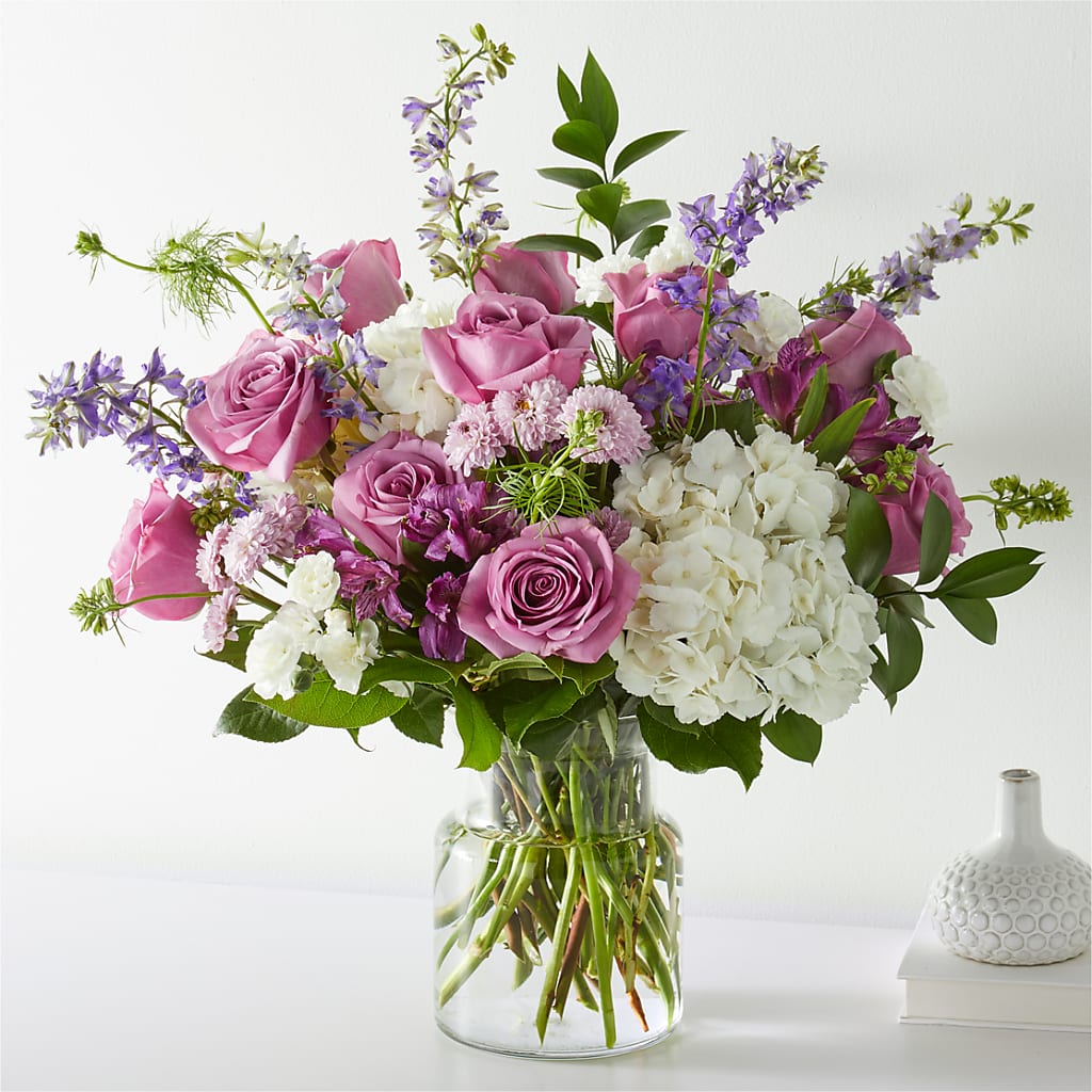 Violet Caress Bouquet – Lupita Flowers, Novato CA
