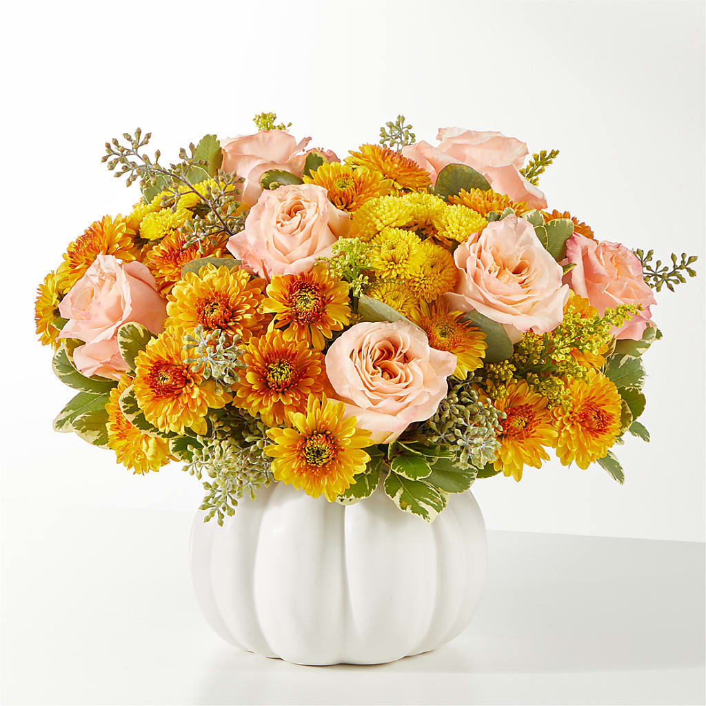 Peachy Pumpkin – Lupita Flowers, Novato CA