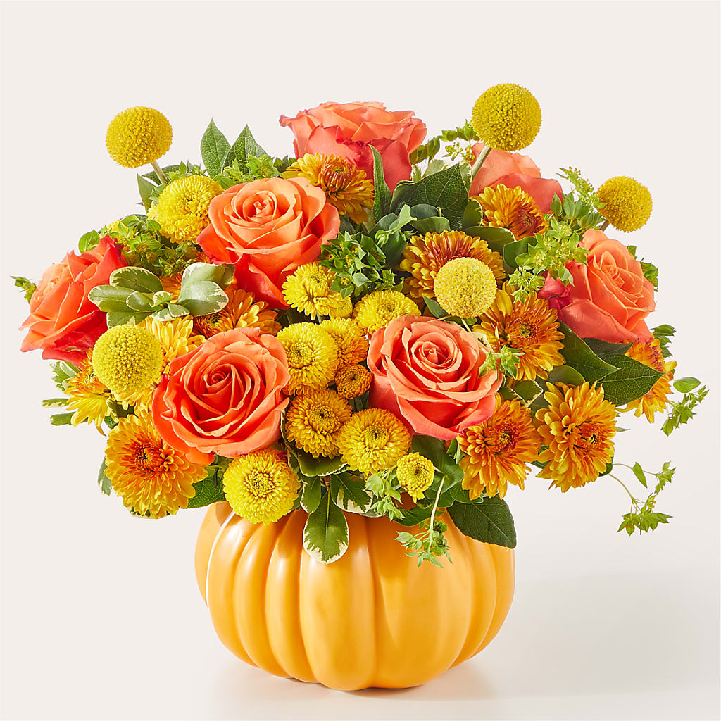 Gourdgeous Pumpkin – Lupita Flowers, Novato CA