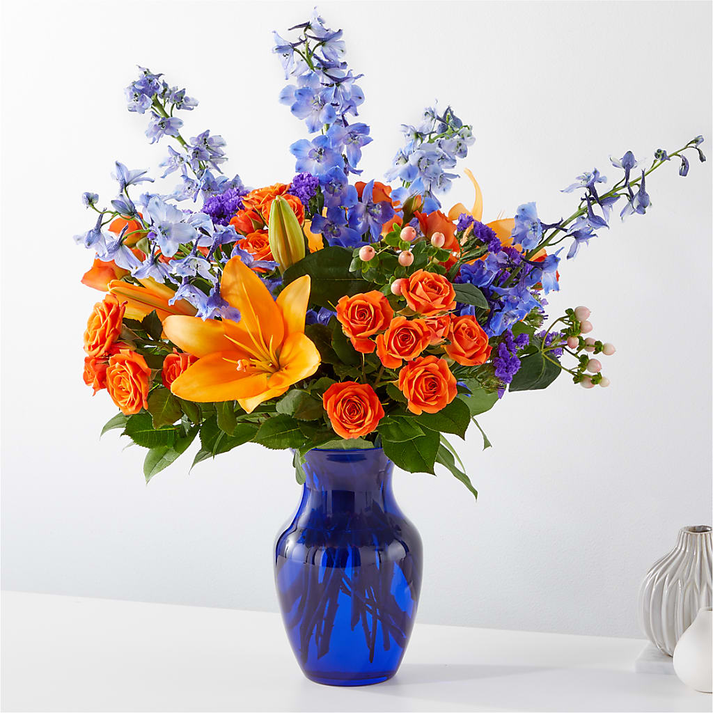 Radiant Citrus Bouquet – Lupita Flowers, Novato CA