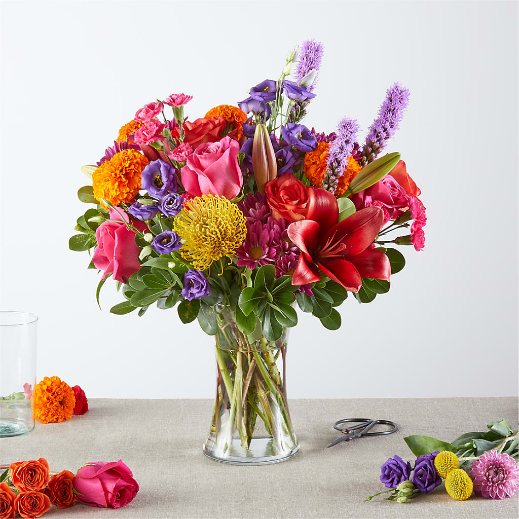 Feast of Color – A Florist Original – Lupita Flowers, Novato CA