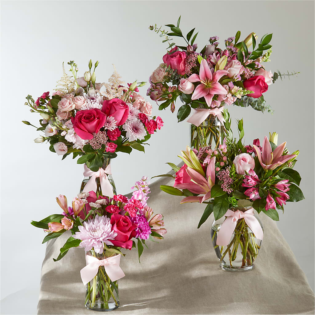 Pink Ribbon - A Florist Original – Lupita Flowers, Novato CA