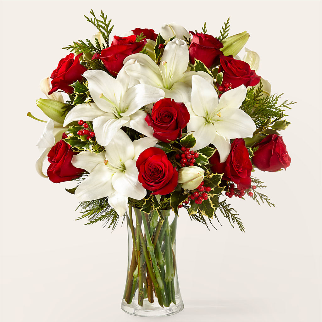 Sparkling Snowflakes Bouquet – Lupita Flowers, Novato CA