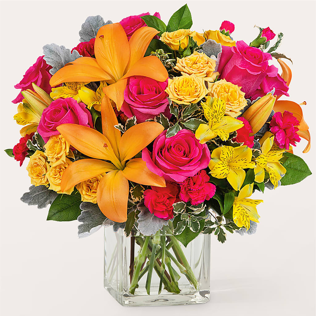 To the Tropics Bouquet – Lupita Flowers, Novato CA