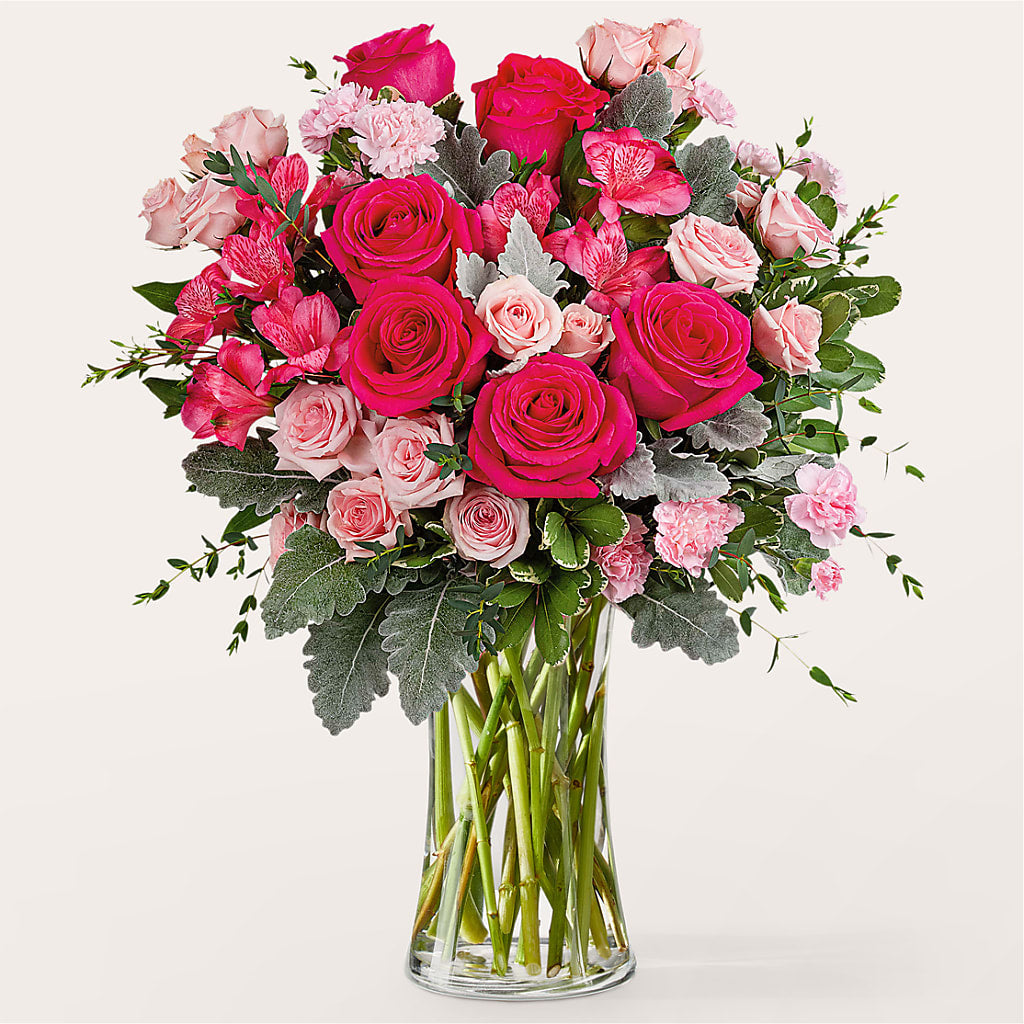 Tickled Pink Bouquet – Lupita Flowers, Novato CA