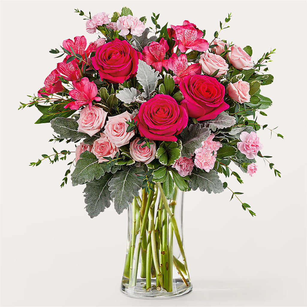 Tickled Pink Bouquet – Lupita Flowers, Novato CA