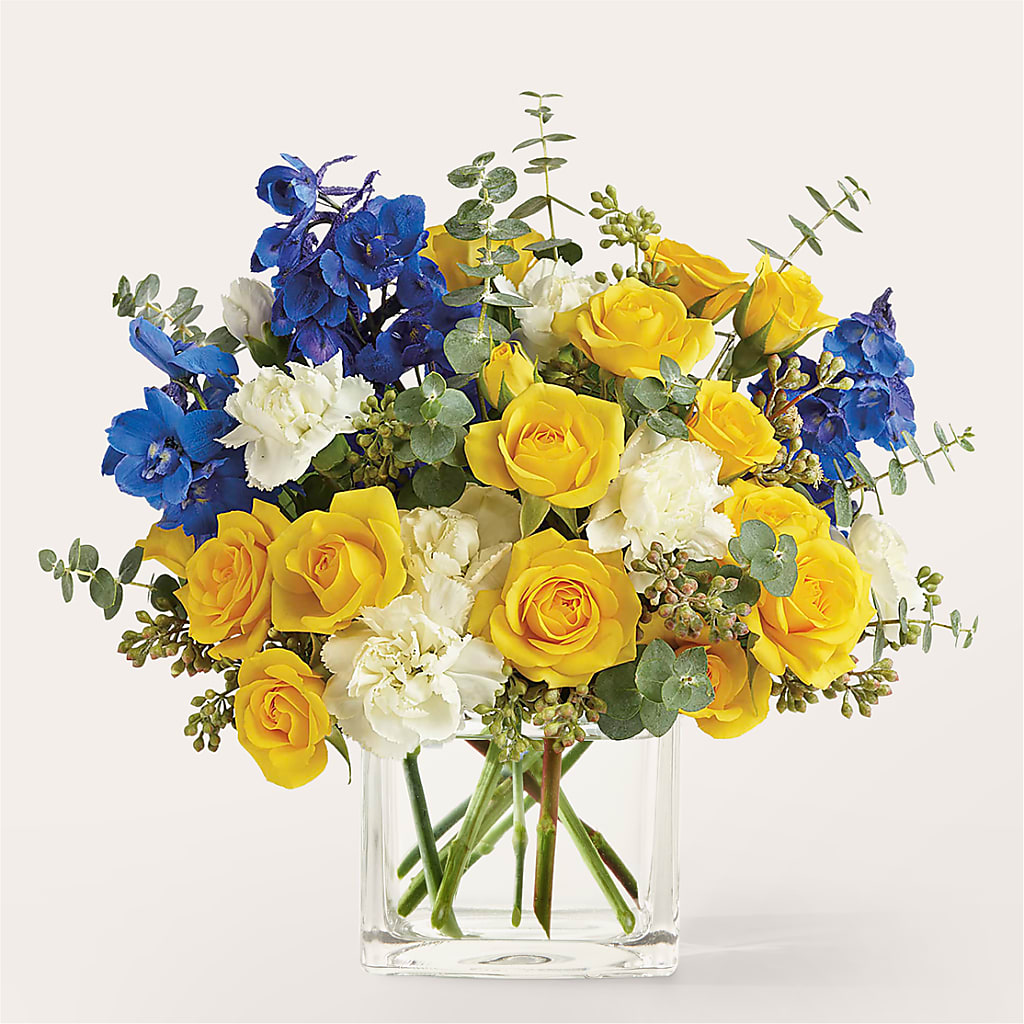 Sparkling Citrine Bouquet – Lupita Flowers, Novato CA