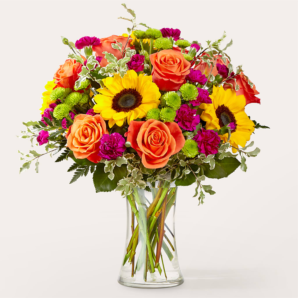 Warmth & Light Bouquet – Lupita Flowers, Novato CA