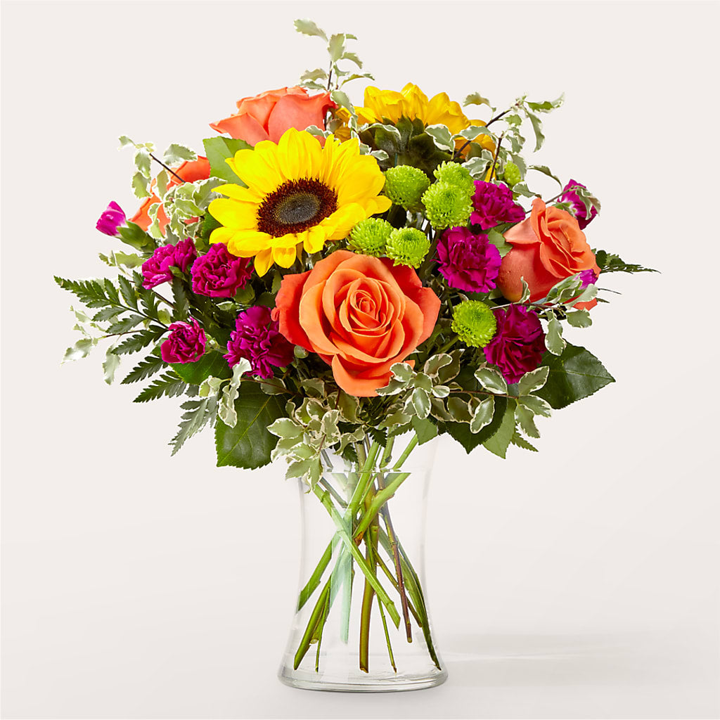 Warmth & Light Bouquet – Lupita Flowers, Novato CA