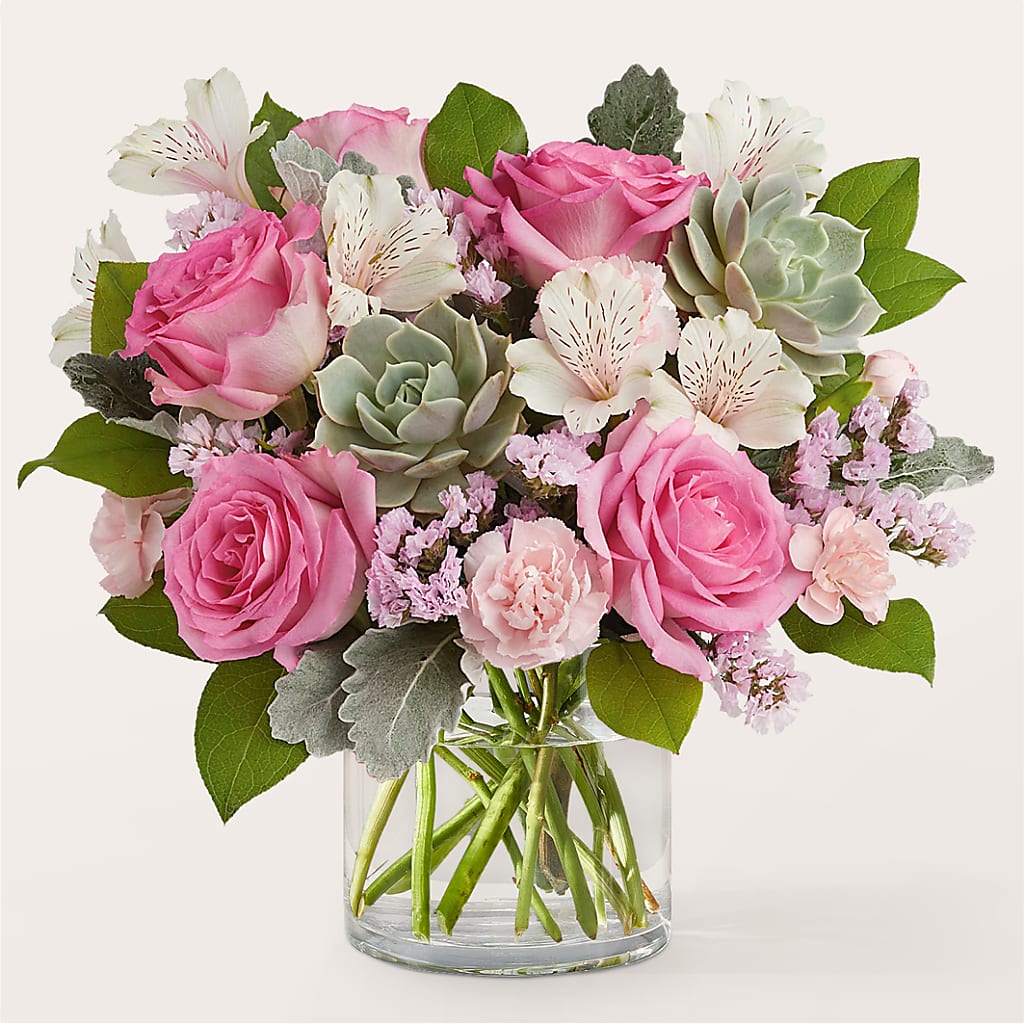 Dusty Rose Bouquet – Lupita Flowers, Novato CA