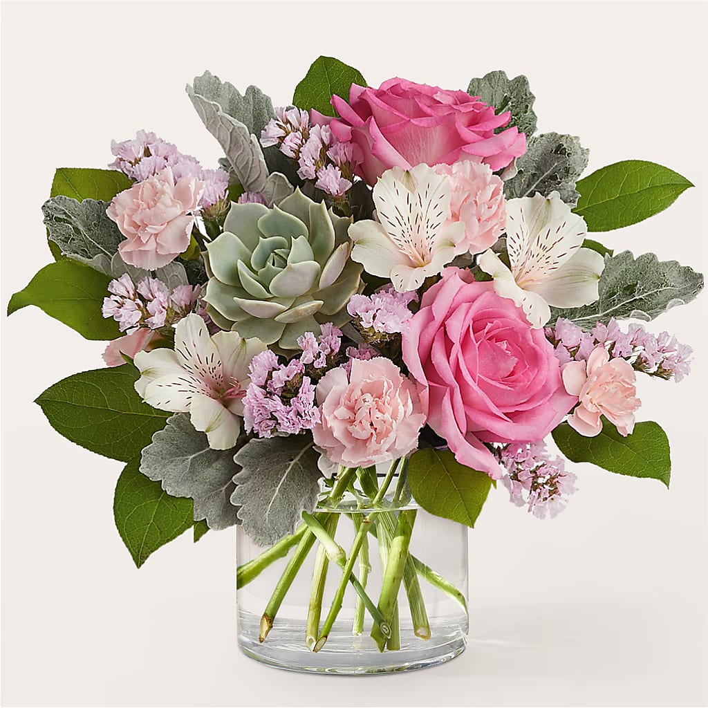 Dusty Rose Bouquet – Lupita Flowers, Novato CA