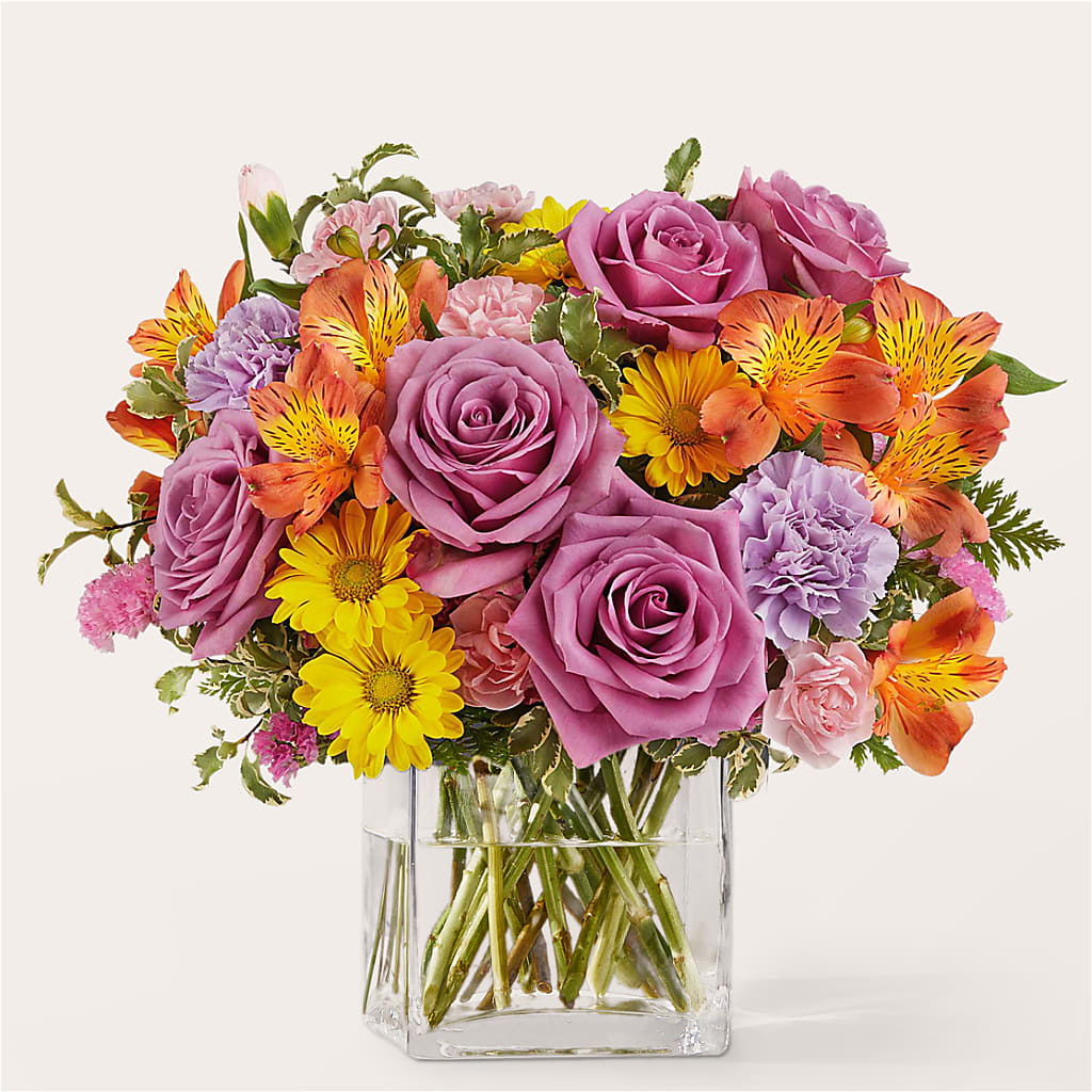 Shades of Happiness Bouquet – Lupita Flowers, Novato CA