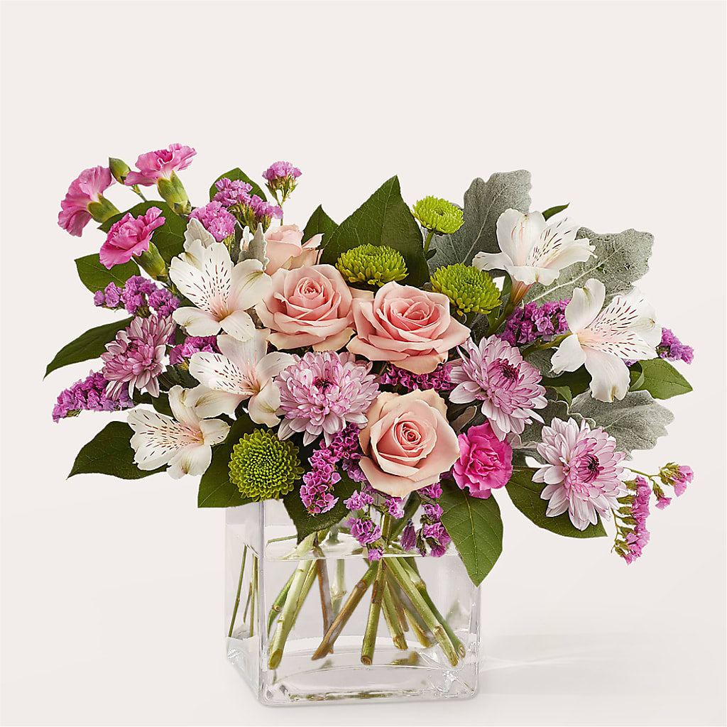 Pink Suede Bouquet – Lupita Flowers, Novato CA