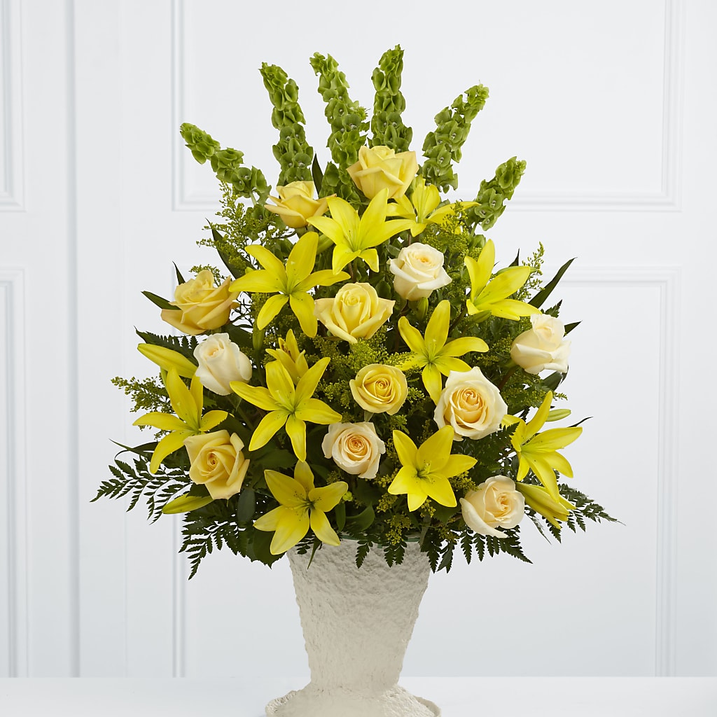 Golden Memories Arrangement – Lupita Flowers, Novato CA