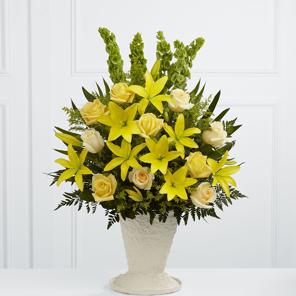 Golden Memories Arrangement – Lupita Flowers, Novato CA