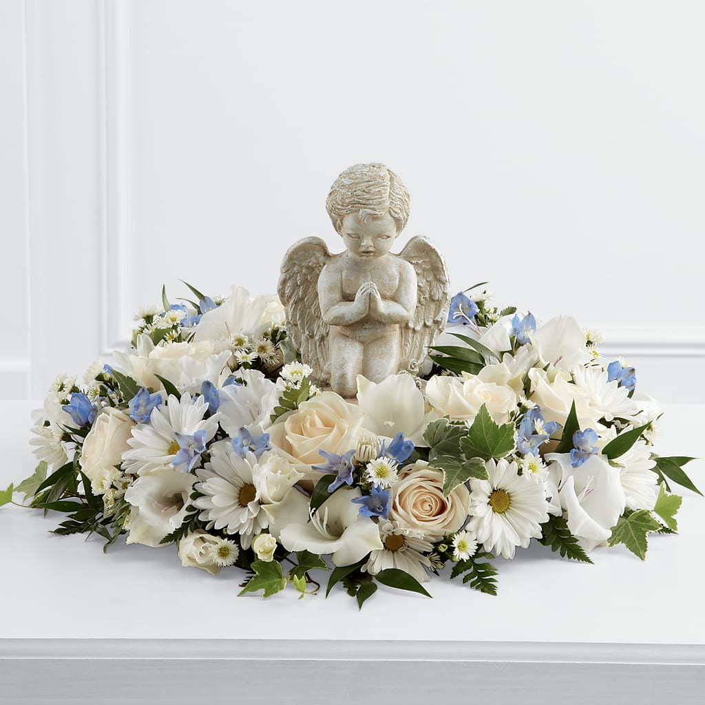 Little Angel Ring of Flowers – Lupita Flowers, Novato CA