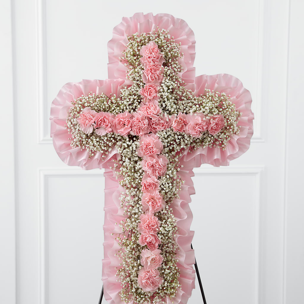 Angel's Cross Easel – Lupita Flowers, Novato CA