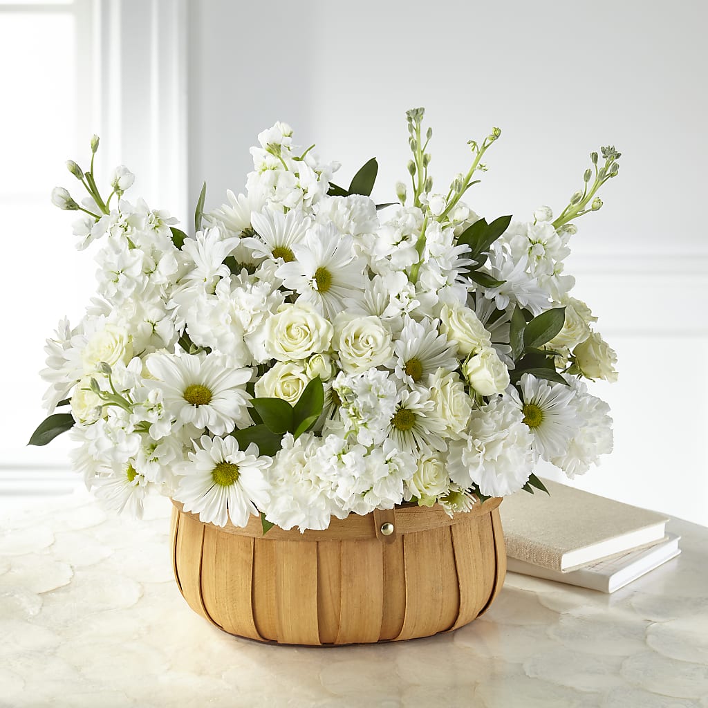 Graceful Garden Basket – Lupita Flowers, Novato CA