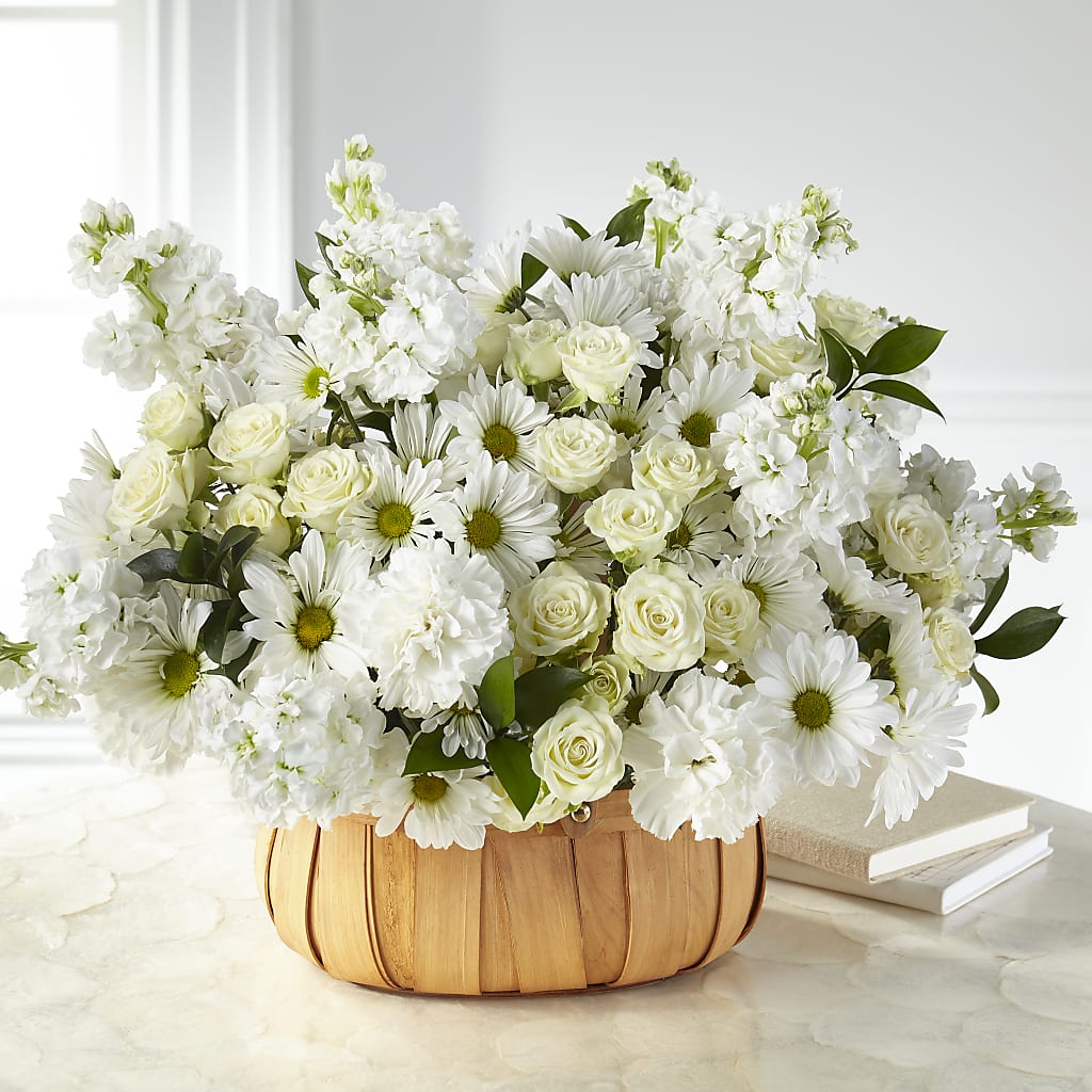 Graceful Garden Basket – Lupita Flowers, Novato CA