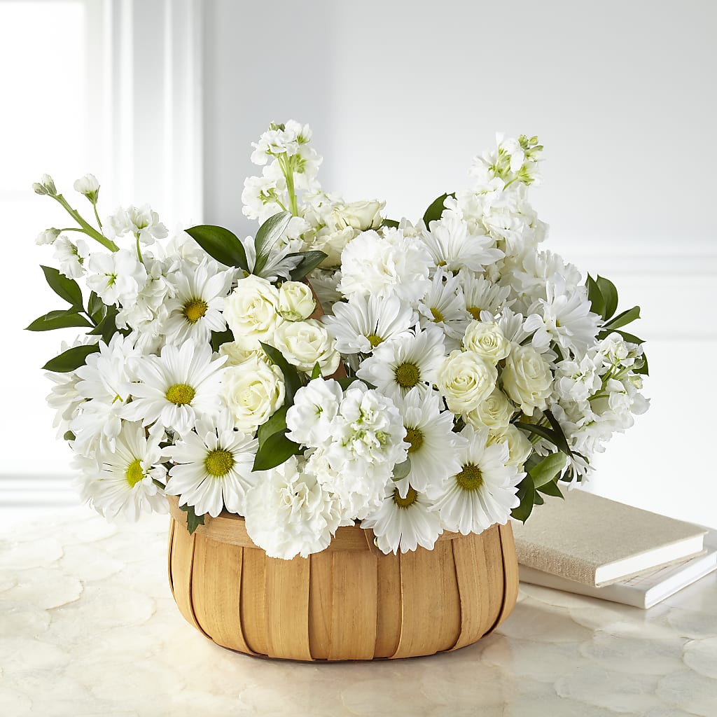 Graceful Garden Basket – Lupita Flowers, Novato CA