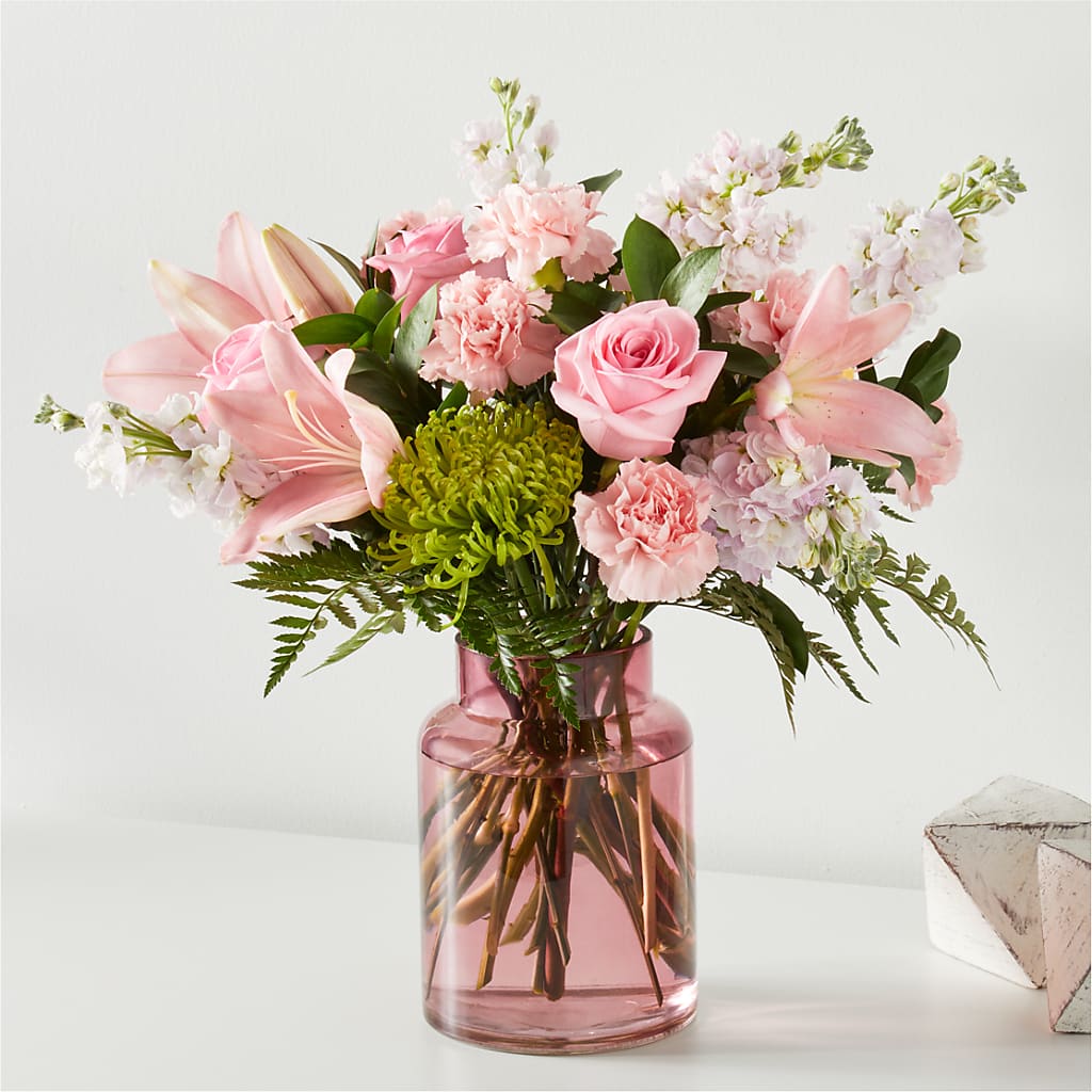 Pretty in Pink Bouquet – Lupita Flowers, Novato CA