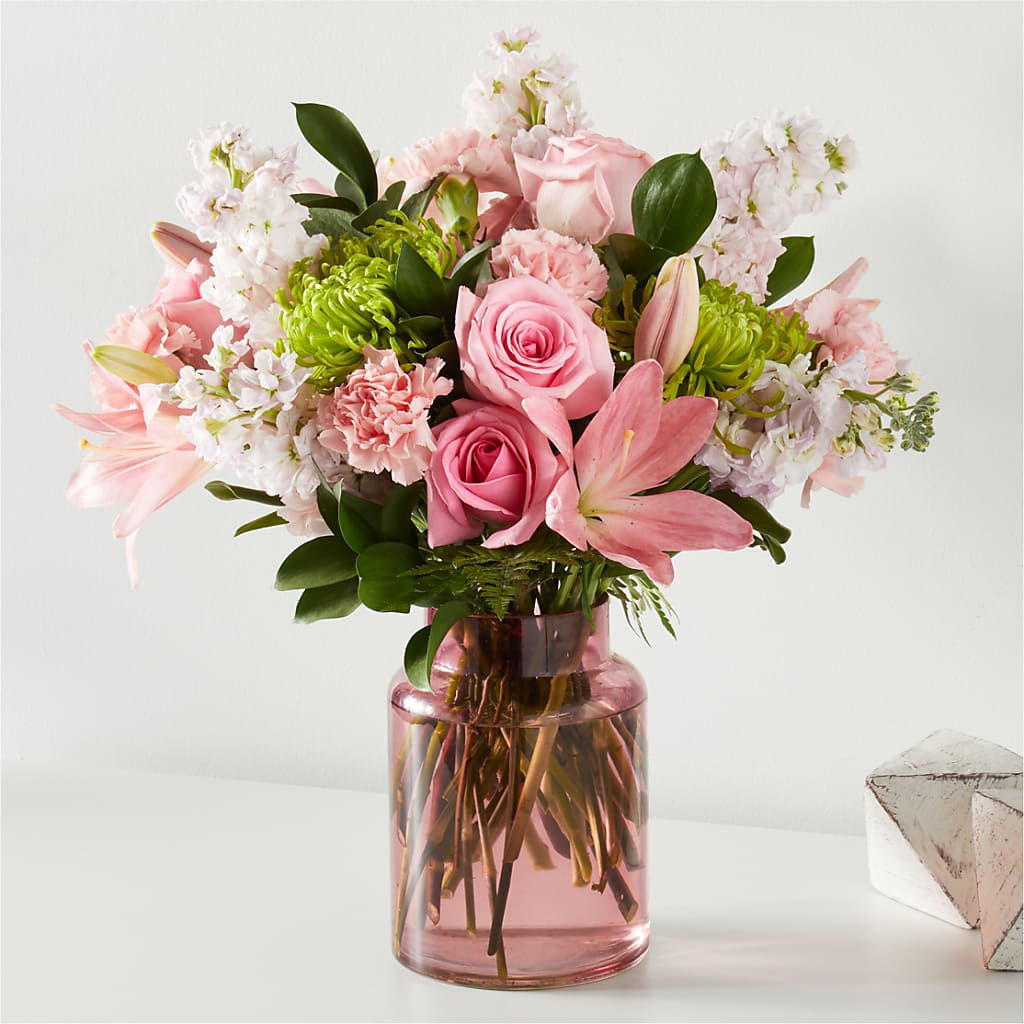 Pretty in Pink Bouquet – Lupita Flowers, Novato CA