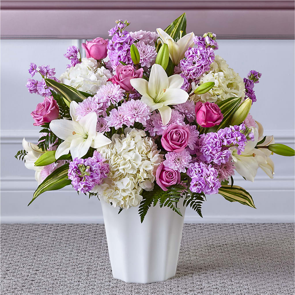 Heaven Sent Floor Basket – Lupita Flowers, Novato CA