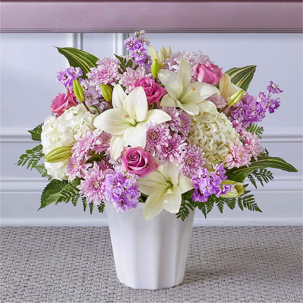 Heaven Sent Floor Basket – Lupita Flowers, Novato CA