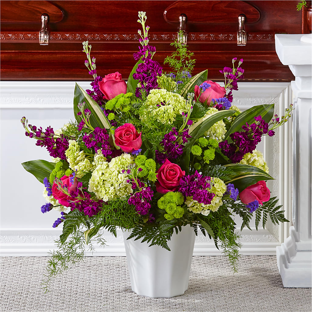 Beautiful Horizons Floor Basket – Lupita Flowers, Novato CA