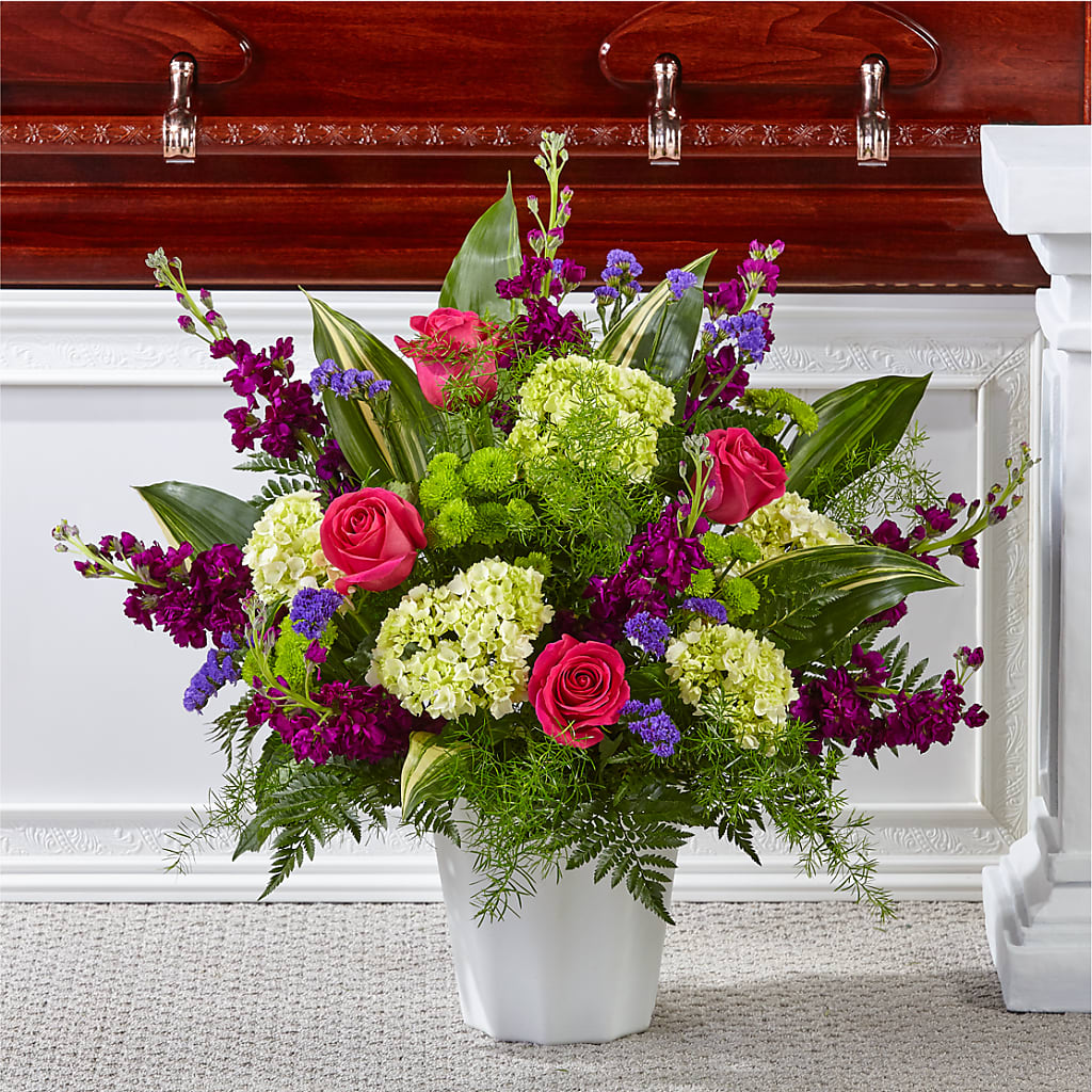 Beautiful Horizons Floor Basket – Lupita Flowers, Novato CA