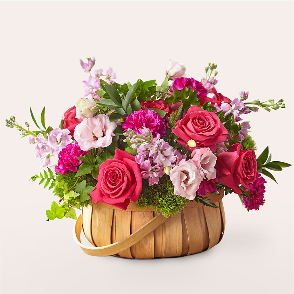 Radiance in Bloom Basket – Lupita Flowers, Novato CA