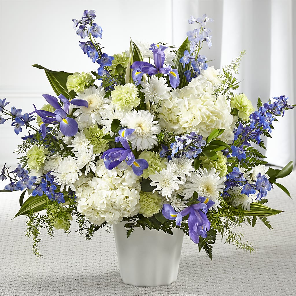 Soft Serenity Floor Basket – Lupita Flowers, Novato CA