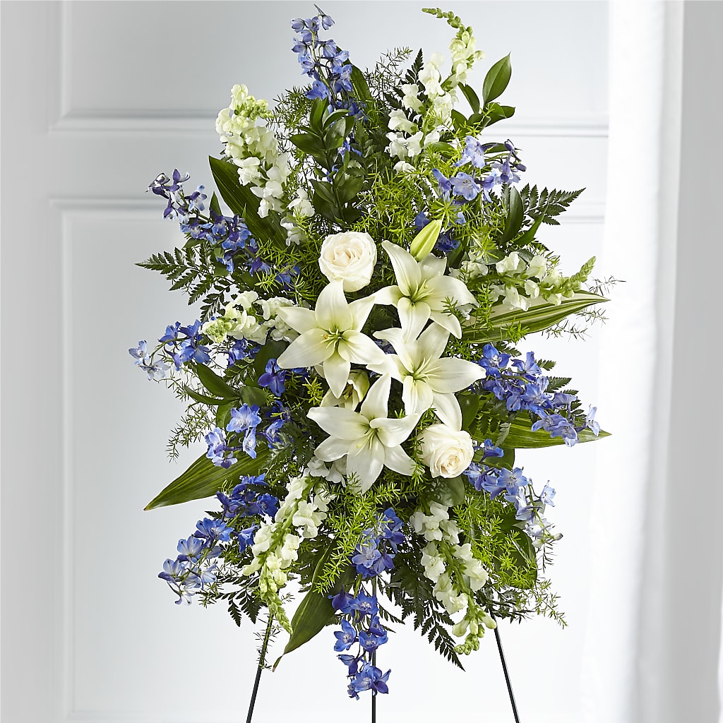 Faithful Friend Standing Spray – Lupita Flowers, Novato CA