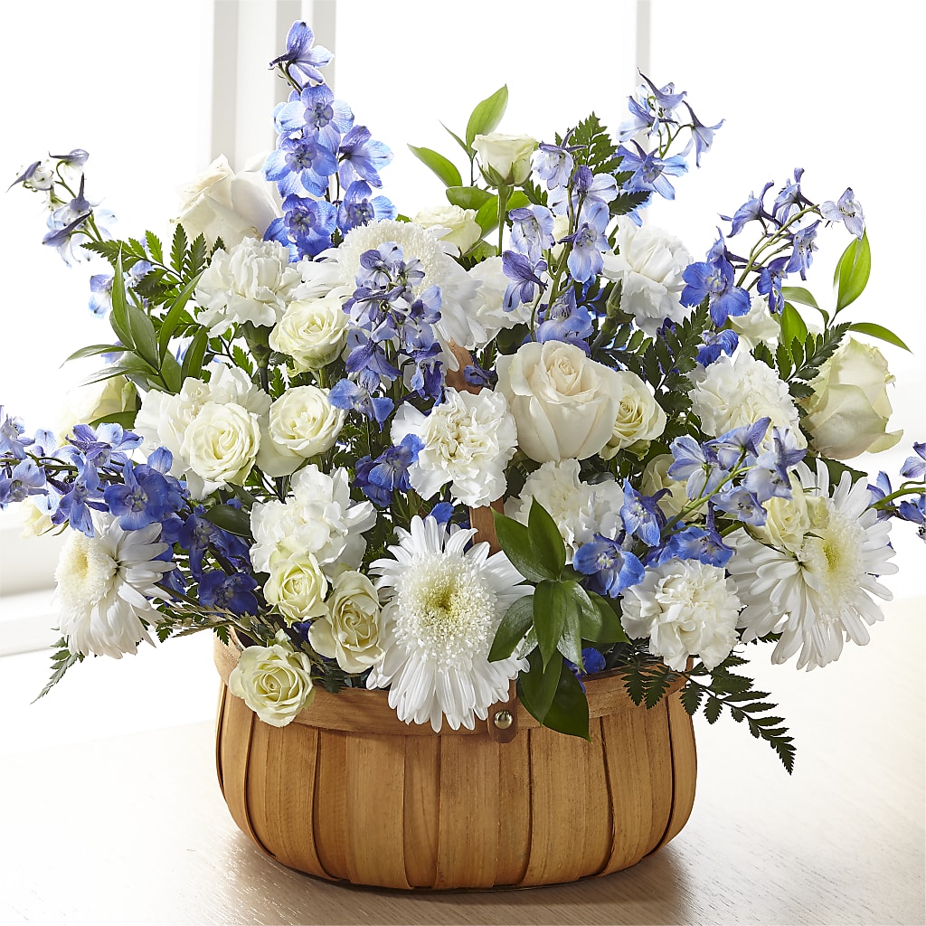 Harmony & Grace Basket – Lupita Flowers, Novato CA