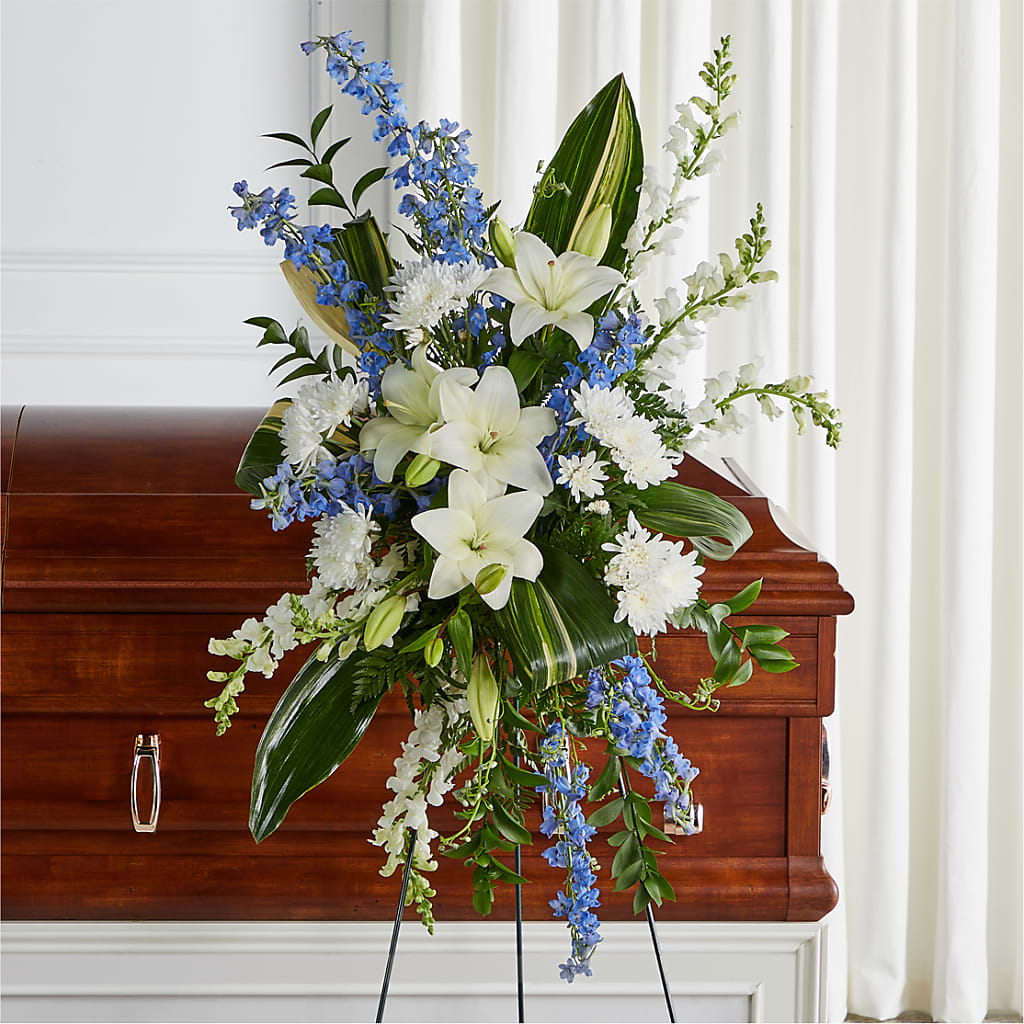 Eternal Impressions Standing Spray – Lupita Flowers, Novato CA