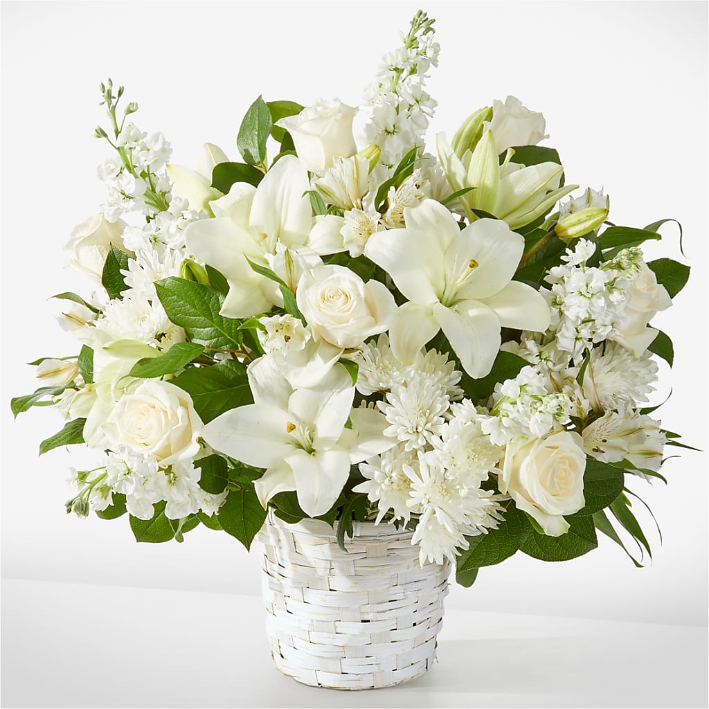 Peaceful Reflections Arrangement – Lupita Flowers, Novato CA