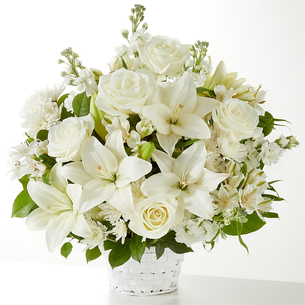 Peaceful Reflections Arrangement – Lupita Flowers, Novato CA