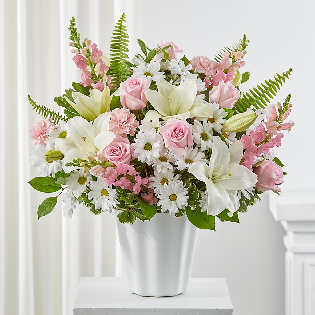 Soft Touch Tabletop Basket – Lupita Flowers, Novato CA