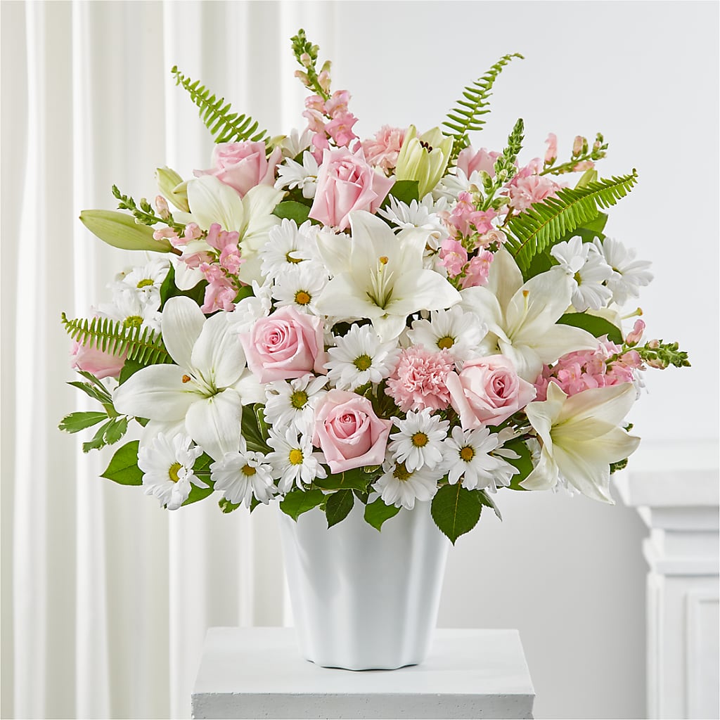 Soft Touch Tabletop Basket – Lupita Flowers, Novato CA