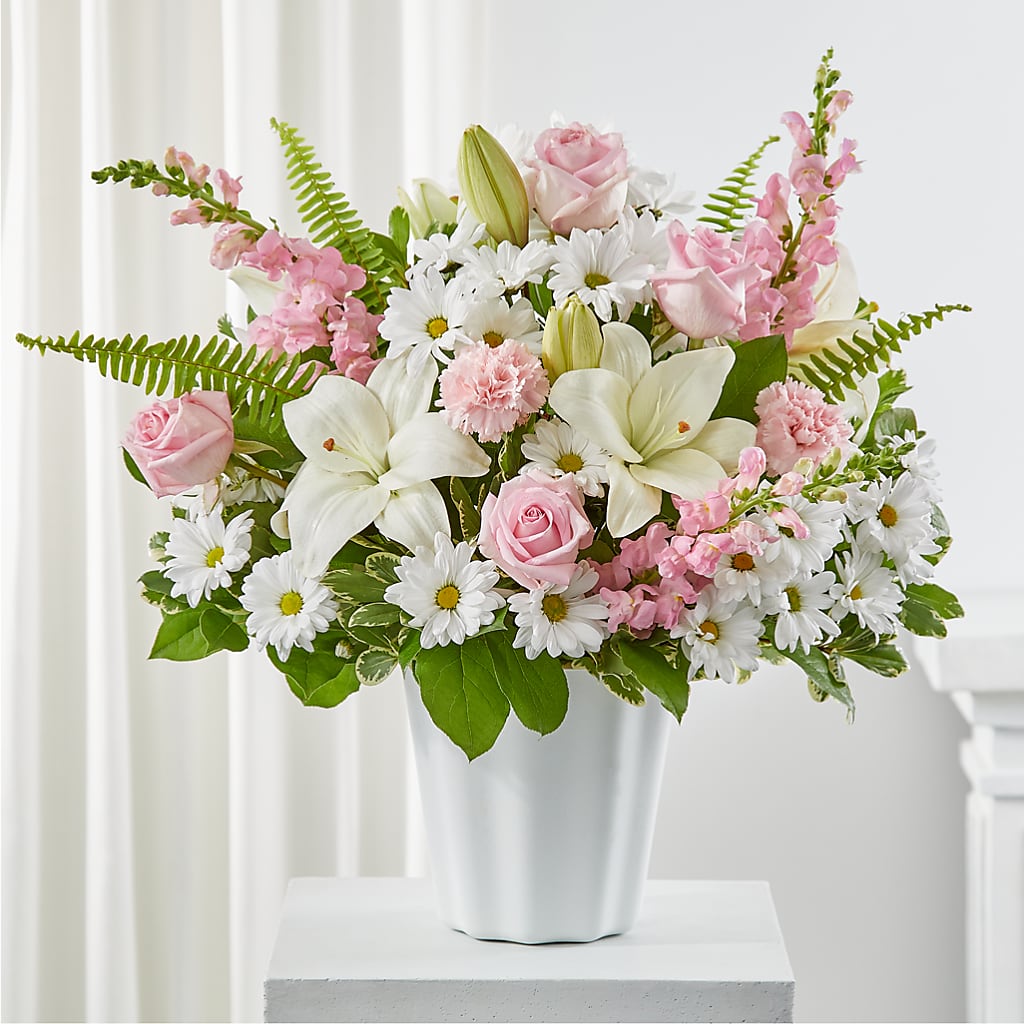 Soft Touch Tabletop Basket – Lupita Flowers, Novato CA