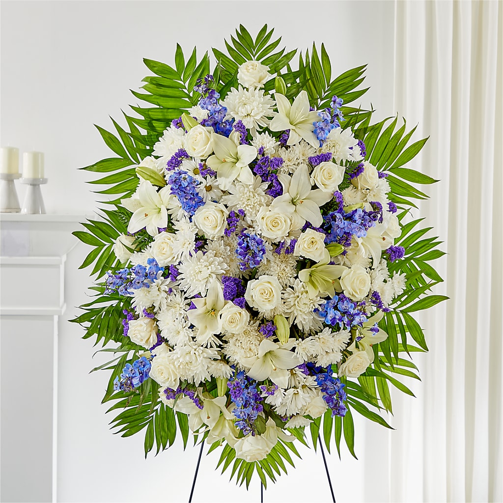 At Rest Standing Spray – Lupita Flowers, Novato CA
