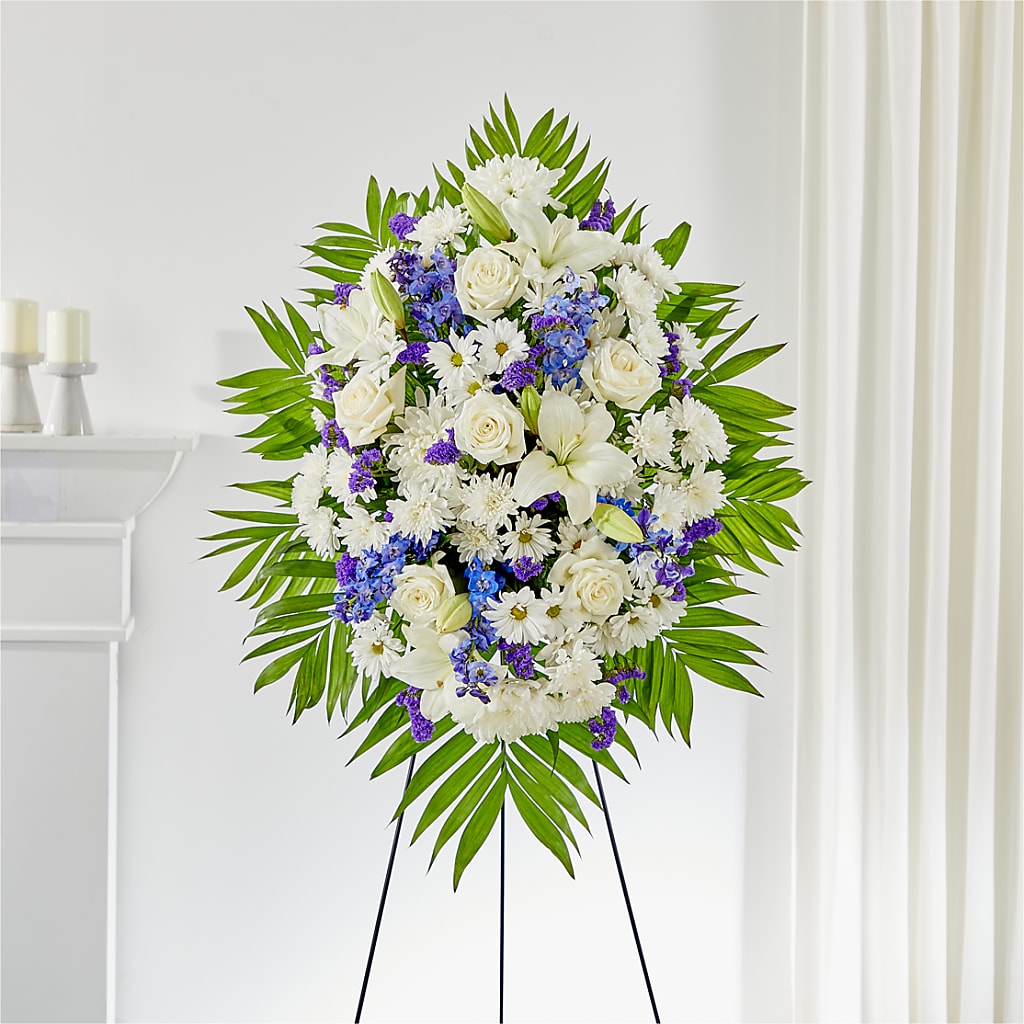 At Rest Standing Spray – Lupita Flowers, Novato CA