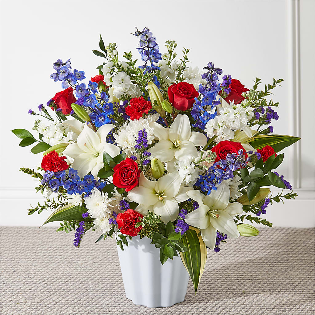 Consoled Floor Basket – Lupita Flowers, Novato CA