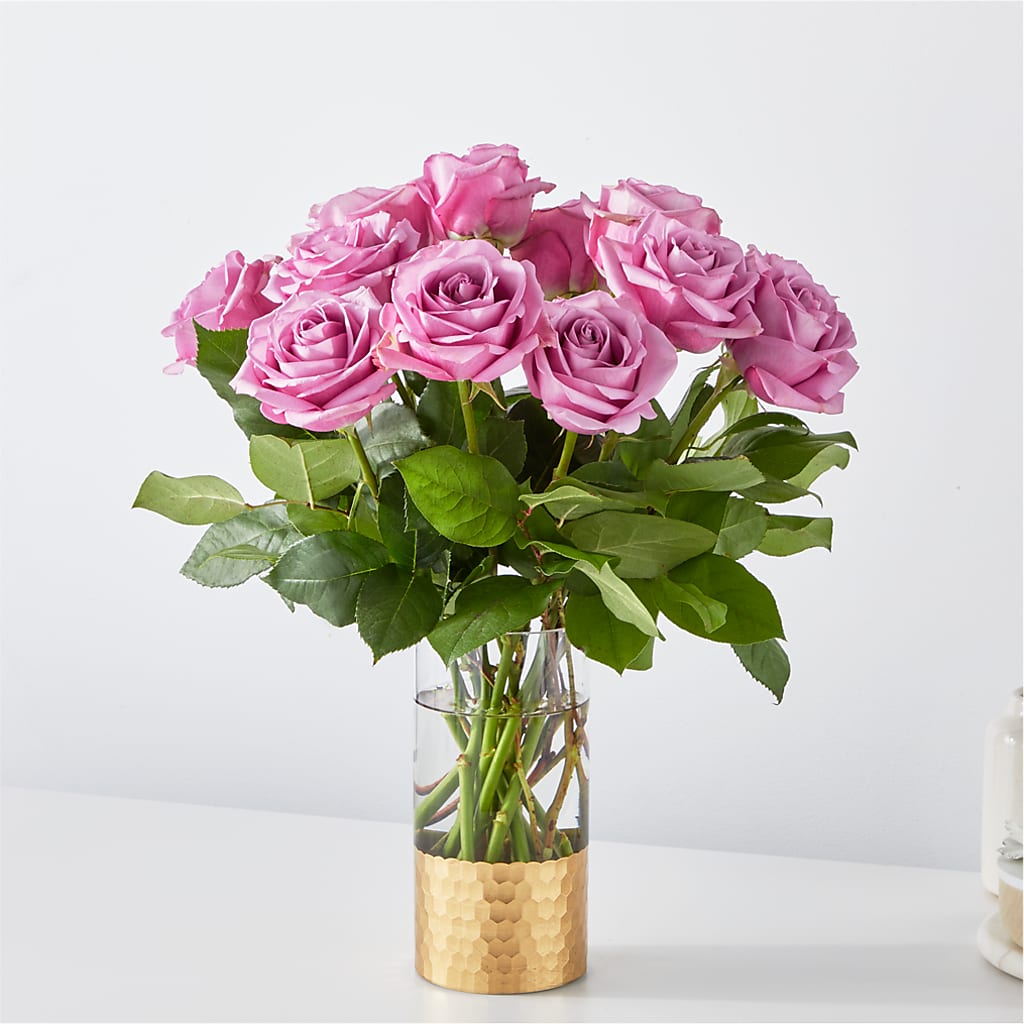 Secret Admirer Lavender Rose Bouquet – Lupita Flowers, Novato CA